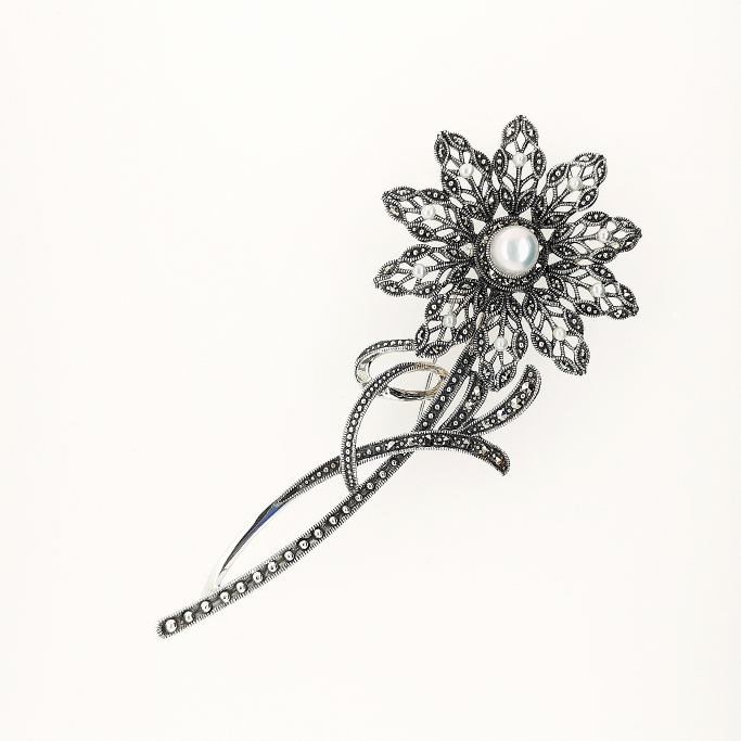 SV淡水パール&シードパールブローチ/ペンダントヘッド